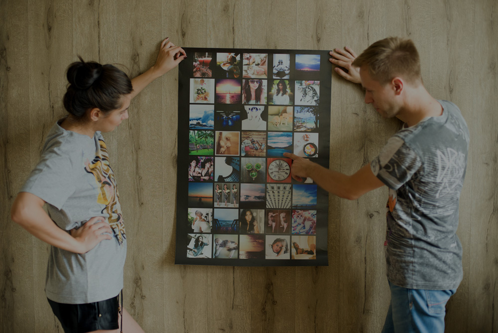 Printing photo posters