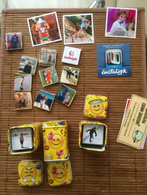 Small sweets with photos for girl