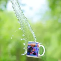 Mug with a photo to order inexpensive