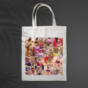 «Sexy Kori Collage» shopper white