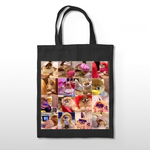 «Sexy Kori Collage» shopper black