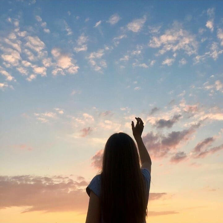 example of a photo with a summer sky