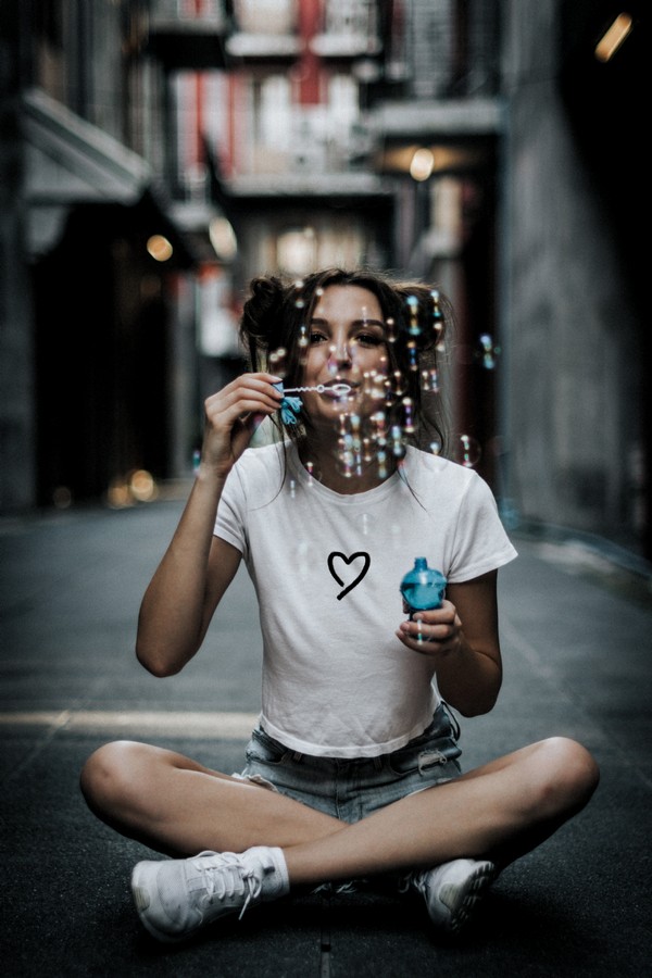 How to take a beautiful picture with soap bubbles