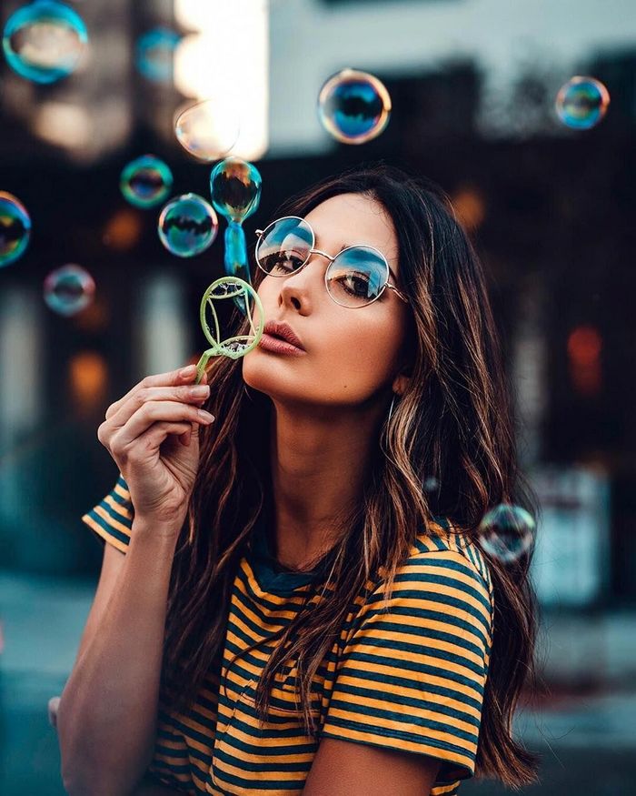How to take a beautiful picture with soap bubbles