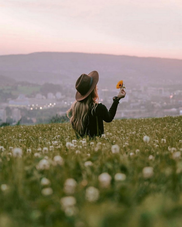 How to take a nice picture in the field
