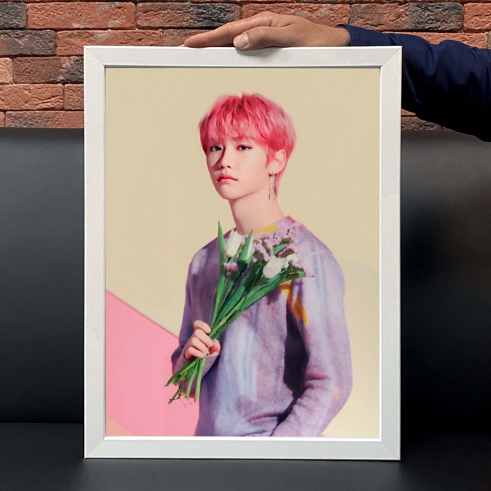 poster with Felix in ikea frame order 